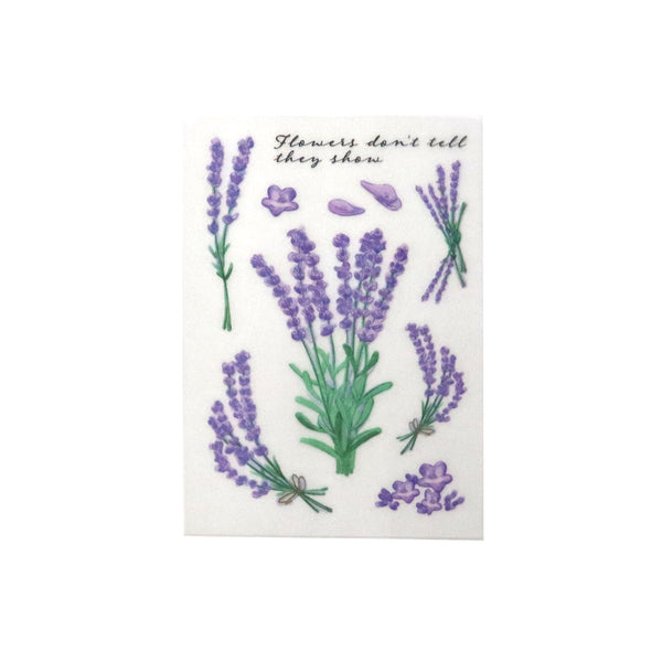 Irodo Fabric Transfer Sticker (No Iron-On Required) - Lavender 90206 (Pack of 5) | papermindstationery.com