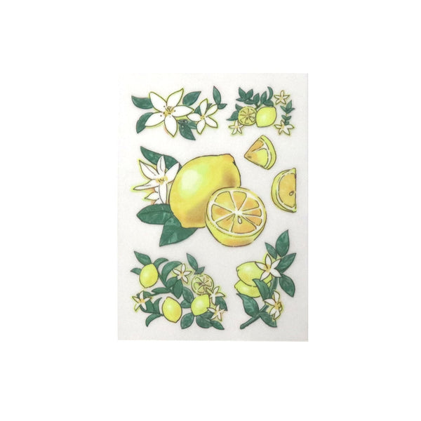 Irodo Fabric Transfer Sticker (No Iron-On Required) - Lemon 90209 (Pack of 5) | papermindstationery.com