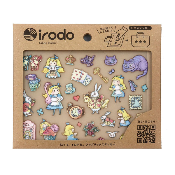 Irodo Fabric Transfer Sticker Set of 2 - Fairy Tale Characters