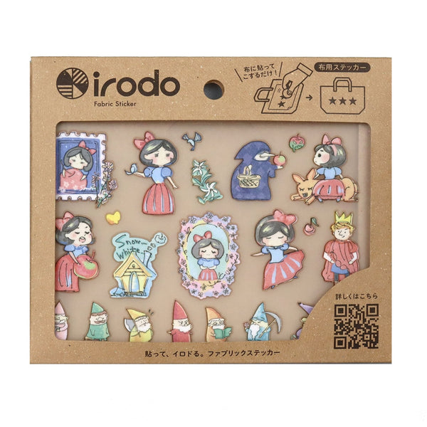 Irodo Fabric Transfer Sticker Set of 2 - Disney Princesses