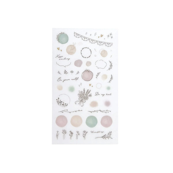 Irodo Paper Transfer Stickers - Circle 90508 | papermindstationery.com