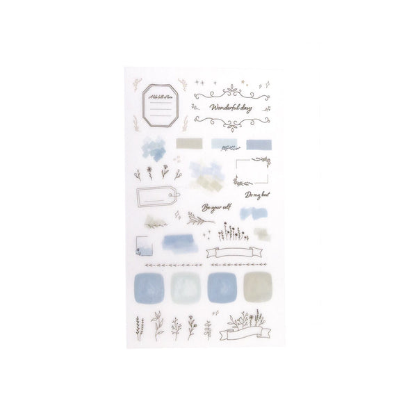 Irodo Paper Transfer Stickers - Square