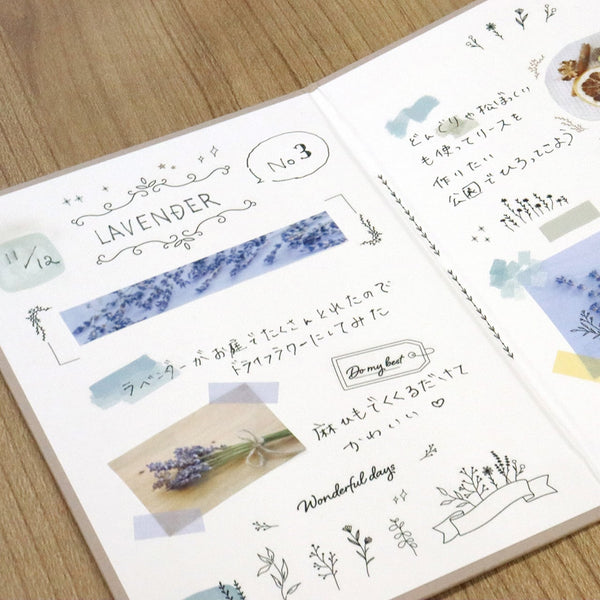 Irodo Paper Transfer Stickers - Square 90509