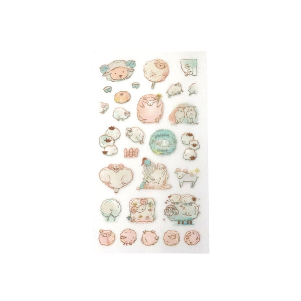 Irodo Paper Transfer Stickers - Sheep 90527