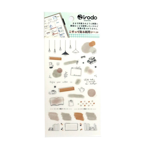 Irodo Paper Transfer Stickers - Interior Living 90536 - Papermind Stationery