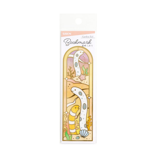 Kamiiso Transparent Bookmark - Garden Eel (Pack of 10) | papermindstationery.com