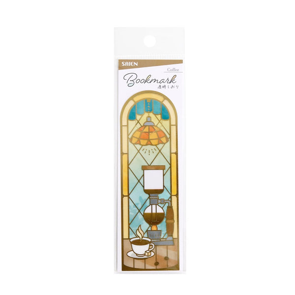 Kamiiso Transparent Bookmark - Coffee (Pack of 10) | papermindstationery.com