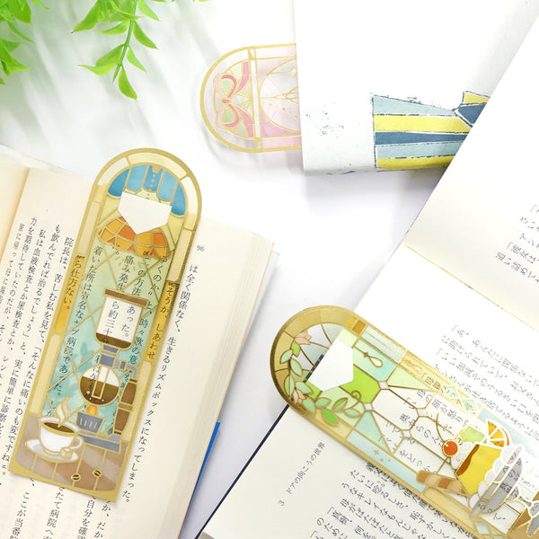 Kamiiso Transparent Bookmark - Coffee (Pack of 10) | papermindstationery.com