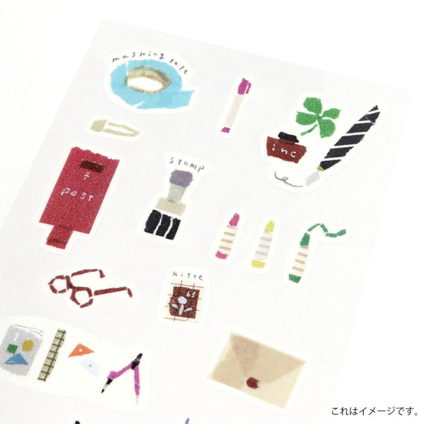 Kamiiso Miki Tamura Sticker Sheet - Stationery