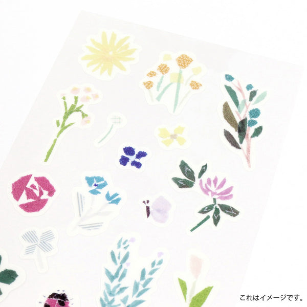 Kamiiso Miki Tamura Sticker Sheet - Wild Flower