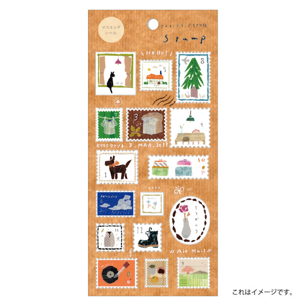 Kamiiso Miki Tamura Sticker Sheet - Stamp