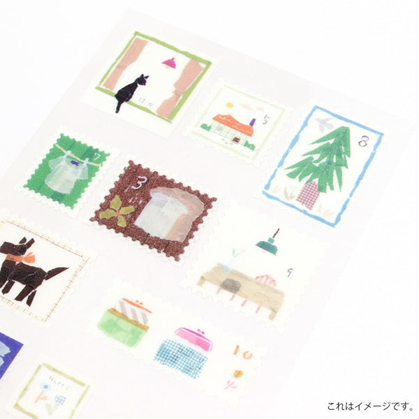 Kamiiso Miki Tamura Sticker Sheet - Stamp