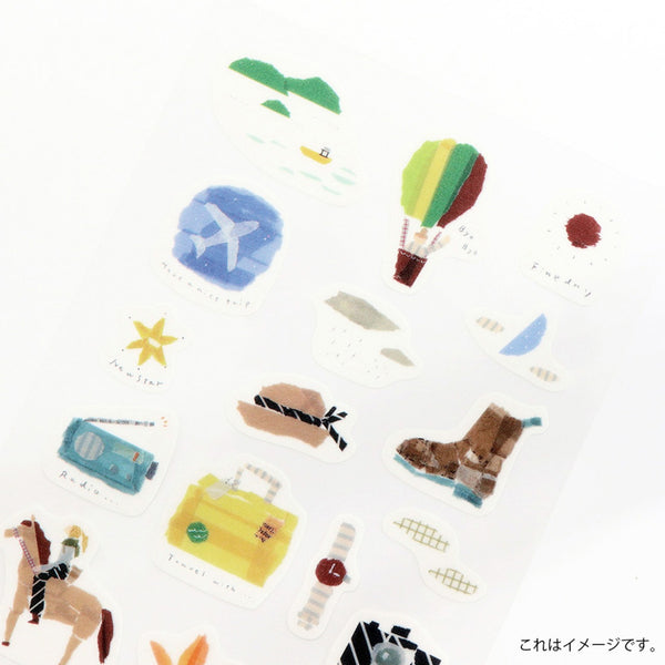 Kamiiso Miki Tamura Sticker Sheet - Trip