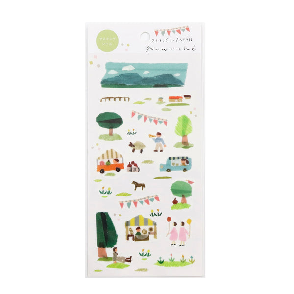 Kamiiso Miki Tamura Sticker Sheet - Marche