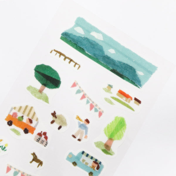 Kamiiso Miki Tamura Sticker Sheet - Marche