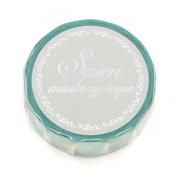 Kamiiso Saien 15mm Washi Tape - Floating Frog (Pack of 10) | papermindstationery.com