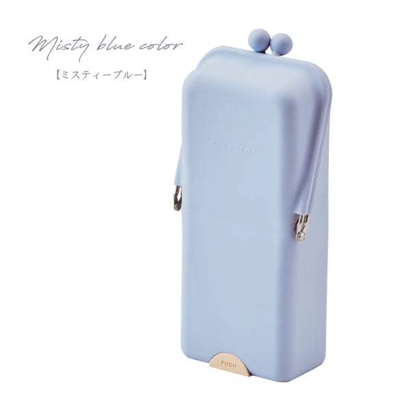 Kutsuwa Airpita Stand Pencil Case - Misty Blue AK062BL