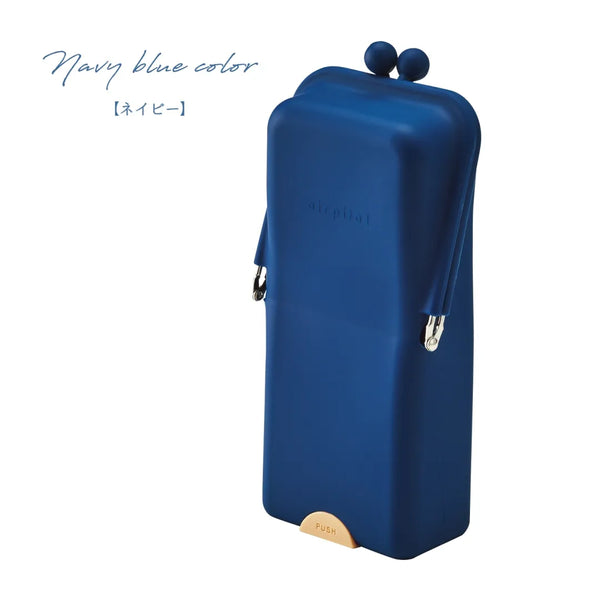 Kutsuwa Airpita Stand Pencil Case - Navy AK062NB