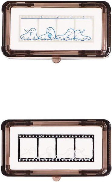 Kutsuwa Pre-inked Stamp Hancoco Deco - Movie Ghost (Pack of 3) | papermindstationery.com