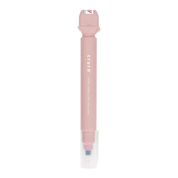 Kutsuwa Cruro Stamp Pen - Dessert Pink DE017PK | papermindstationery.com