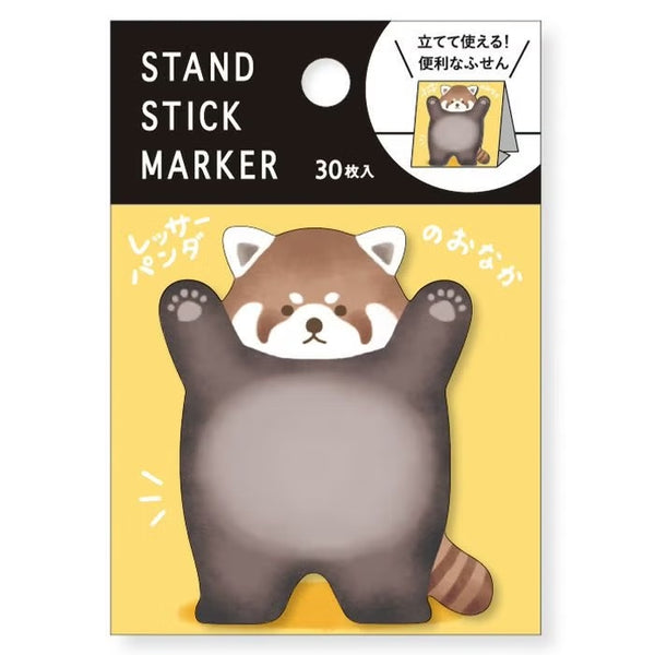 Mind Wave Stand Sticky Notes 57920 Red Panda (Pack of 10)