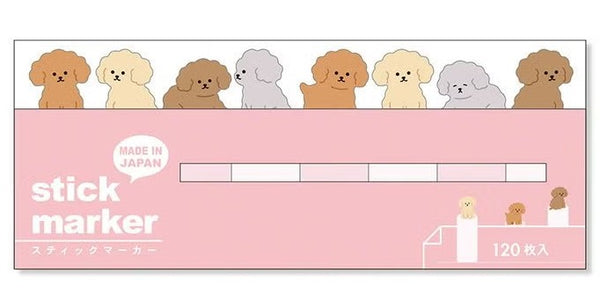 Mind Wave Sticky Notes 57937 Poodle (Pack of 10) | papermindstationery.com