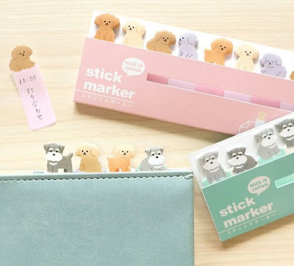 Mind Wave Sticky Notes 57937 Poodle (Pack of 10) | papermindstationery.com
