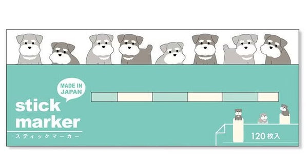 Mind Wave Sticky Notes 57938 Schnauzer (Pack of 10) | papermindstationery.com
