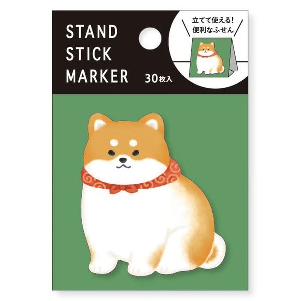 Mind Wave Stand Sticky Notes 57951 Shiba Inu Red (Pack of 10)