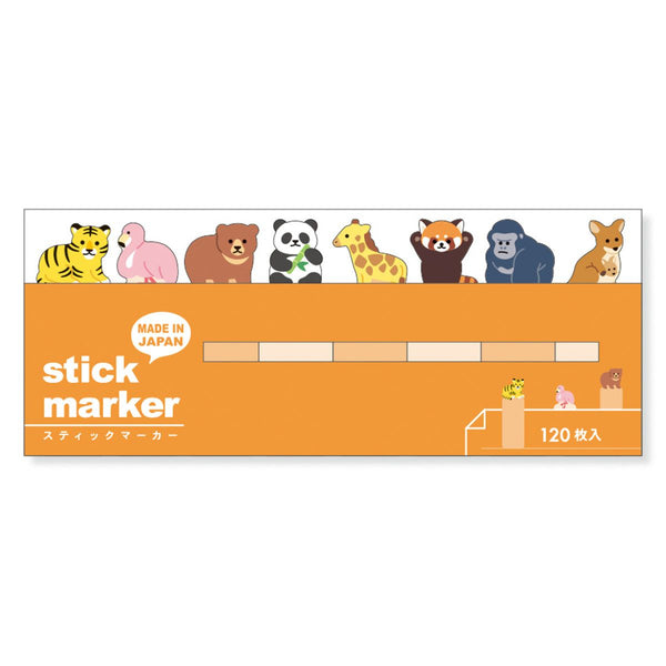 Mind Wave Sticky Note Page Marker Set of 3 - Sea Animal, Zoo Animal 1 & 2