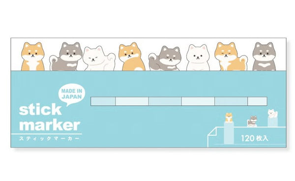 Mind Wave Sticky Notes Shiba Inu Dog (Pack of 10) | papermindstationery.com