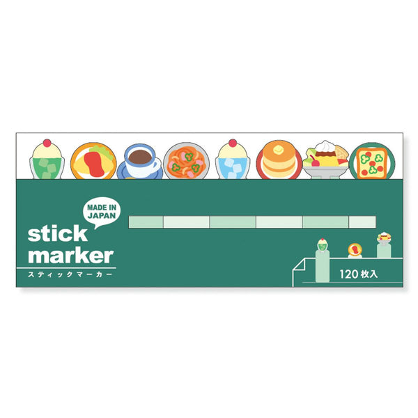 Mind Wave Sticky Note Page Marker - Japanese Cafe 58066