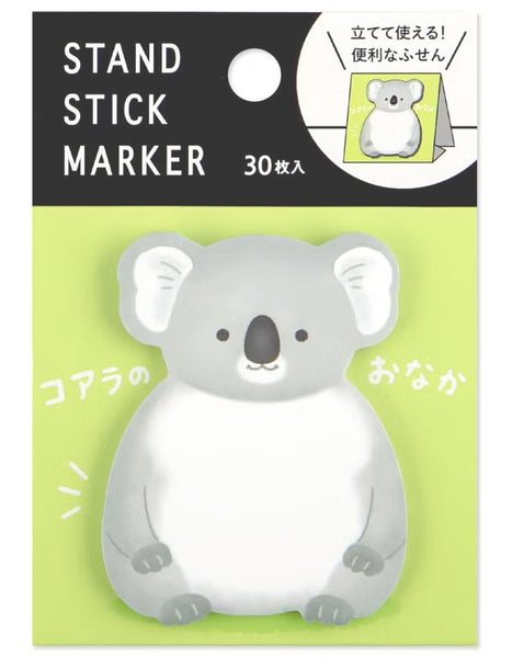 Mind Wave Stand Sticky Notes Koala's Belly (Pack of 10)