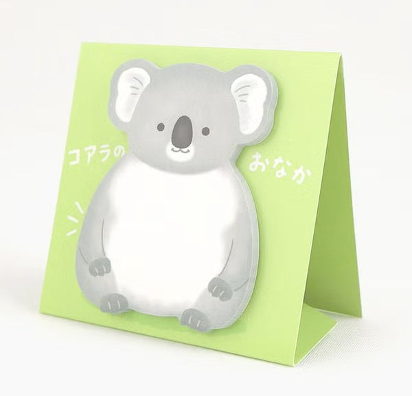 Mind Wave Stand Sticky Notes Koala's Belly (Pack of 10) | papermindstationery.com