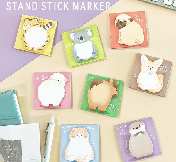 Mind Wave Stand Sticky Notes Otter's Belly (Pack of 10) | papermindstationery.com