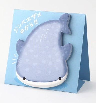 Mind Wave Stand Sticky Notes - Whale Shark Body (Pack of 10) | papermindstationery.com
