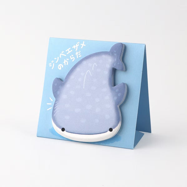 Mind Wave Stand Sticky Notes - Whale Shark Body (Pack of 10) | papermindstationery.com