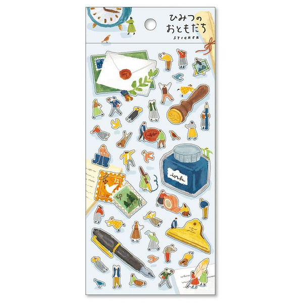 Mind Wave Sticker Sheet - Secret Friend & Letter 82154