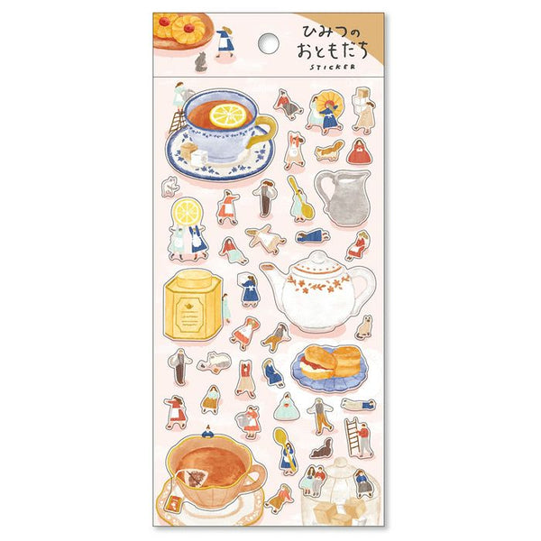 Mind Wave Sticker Sheet - Secret Friend & Tea Time 82158