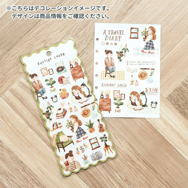 Mind Wave Sticker Sheet - Routine Charm Interior Home 82187
