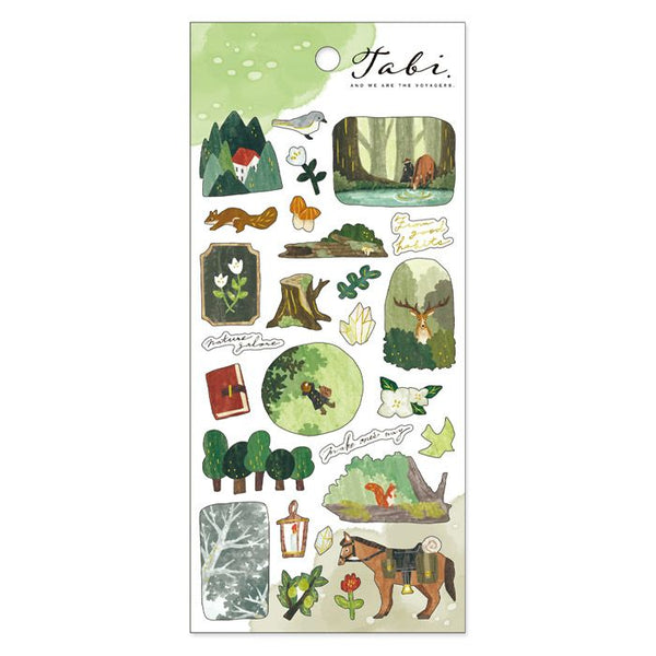 Mind Wave Sticker Sheet - Forest Country Green 82331