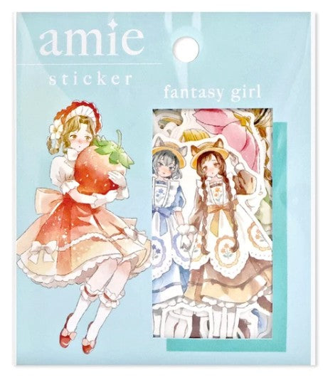 Mind Wave Amie Stickers - Fantasy Girl (Pack of 10) | papermindstationery.com