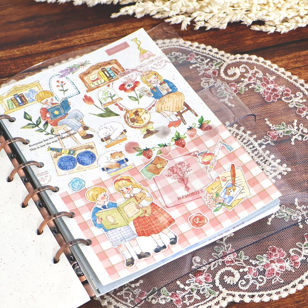 Mind Wave Sticker Sheet Set of 3 - Cheery Cherry Birthday, Dress Up & Room | papermindstationery.com