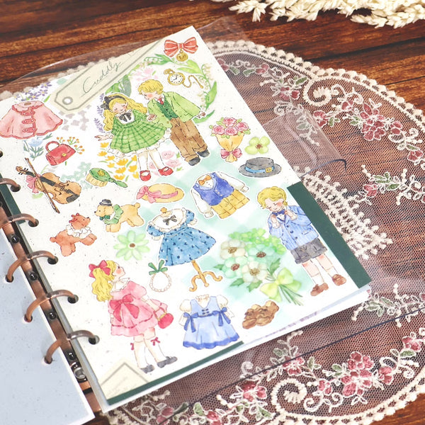 Mind Wave Sticker Sheet Set of 3 - Cheery Cherry Birthday, Dress Up & Room | papermindstationery.com