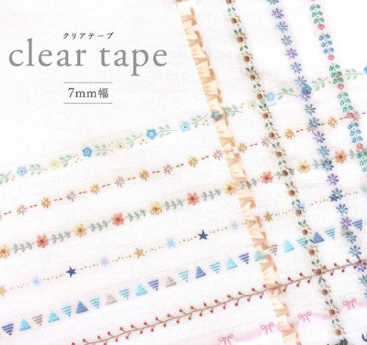 Mind Wave Clear Tape 7mm 95502 Stitch Hana 4 (Pack of 6) | papermindstationery.com