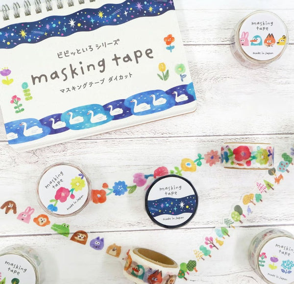 Mind Wave Masking Tape Die-Cut 95524 Night Sky (Pack of 6) | papermindstationery.com