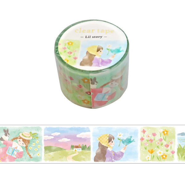 Mind Wave 30mm Clear Tape Set of 2 - Lil Story Stroll & Stroll Scene