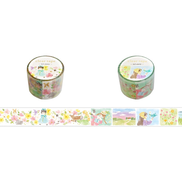 Mind Wave 30mm Clear Tape Set of 2 - Lil Story Stroll & Stroll Scene