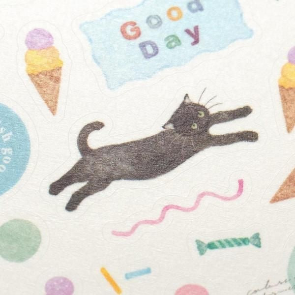 NB Sticker Large Awairo - Drowsing (1264102) (Pack of 10) | papermindstationery.com