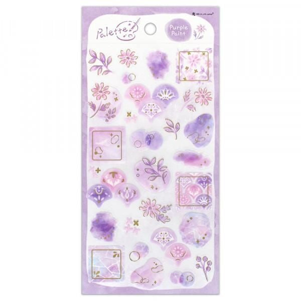 NB Clear Sticker Large Palette - Lilac (1274104) (Pack of 10) | papermindstationery.com